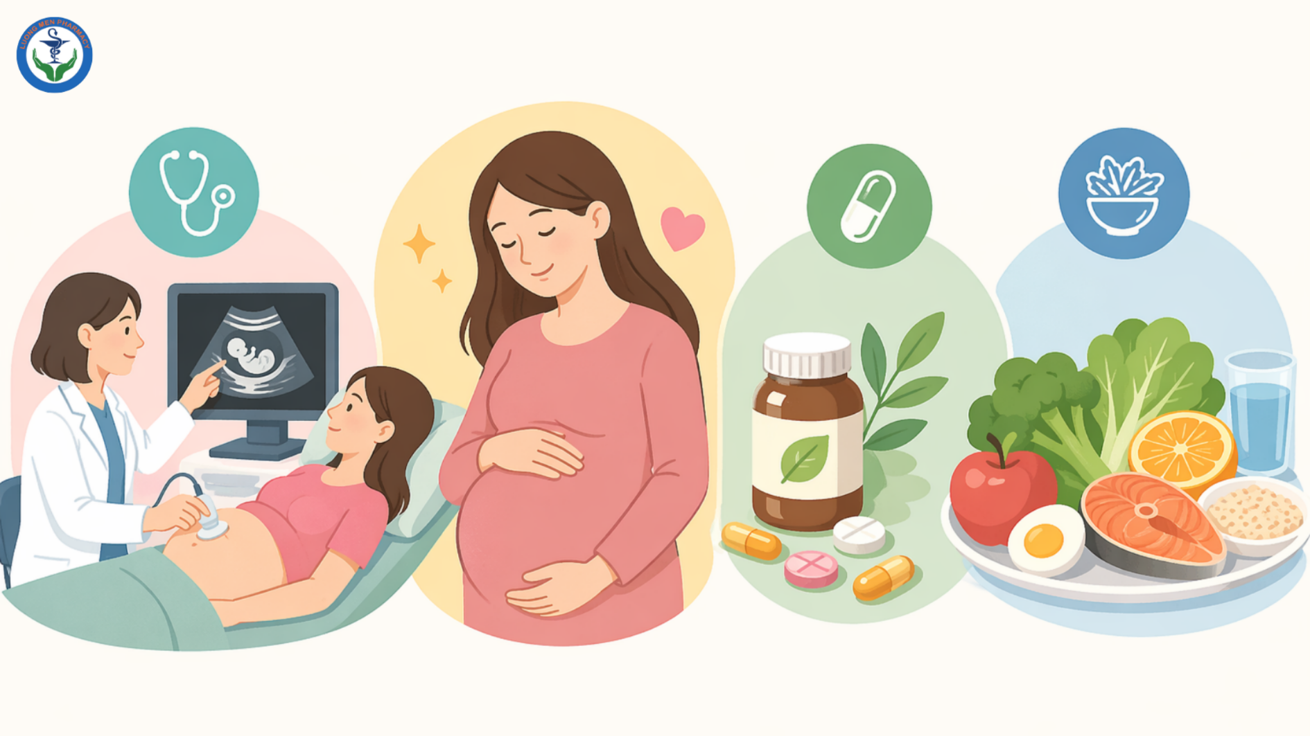 Vừa biết có thai – Mẹ hãy làm ngay 3 điều quan trọng này để bảo vệ con từ những ngày đầu