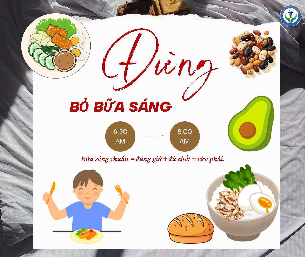 ĐỪNG ĐỂ BỮA SÁNG TRỞ THÀNH… BỮA TRƯA: VÌ SAO KHÔNG NÊN BỎ BỮA SÁNG?