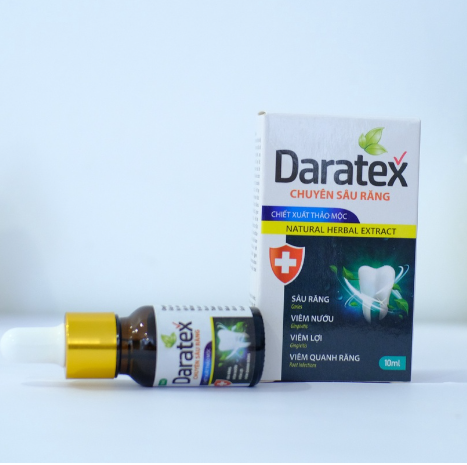 Chấm đau sâu răng DARATEX chiết xuất thảo dược (hộp 10ml)