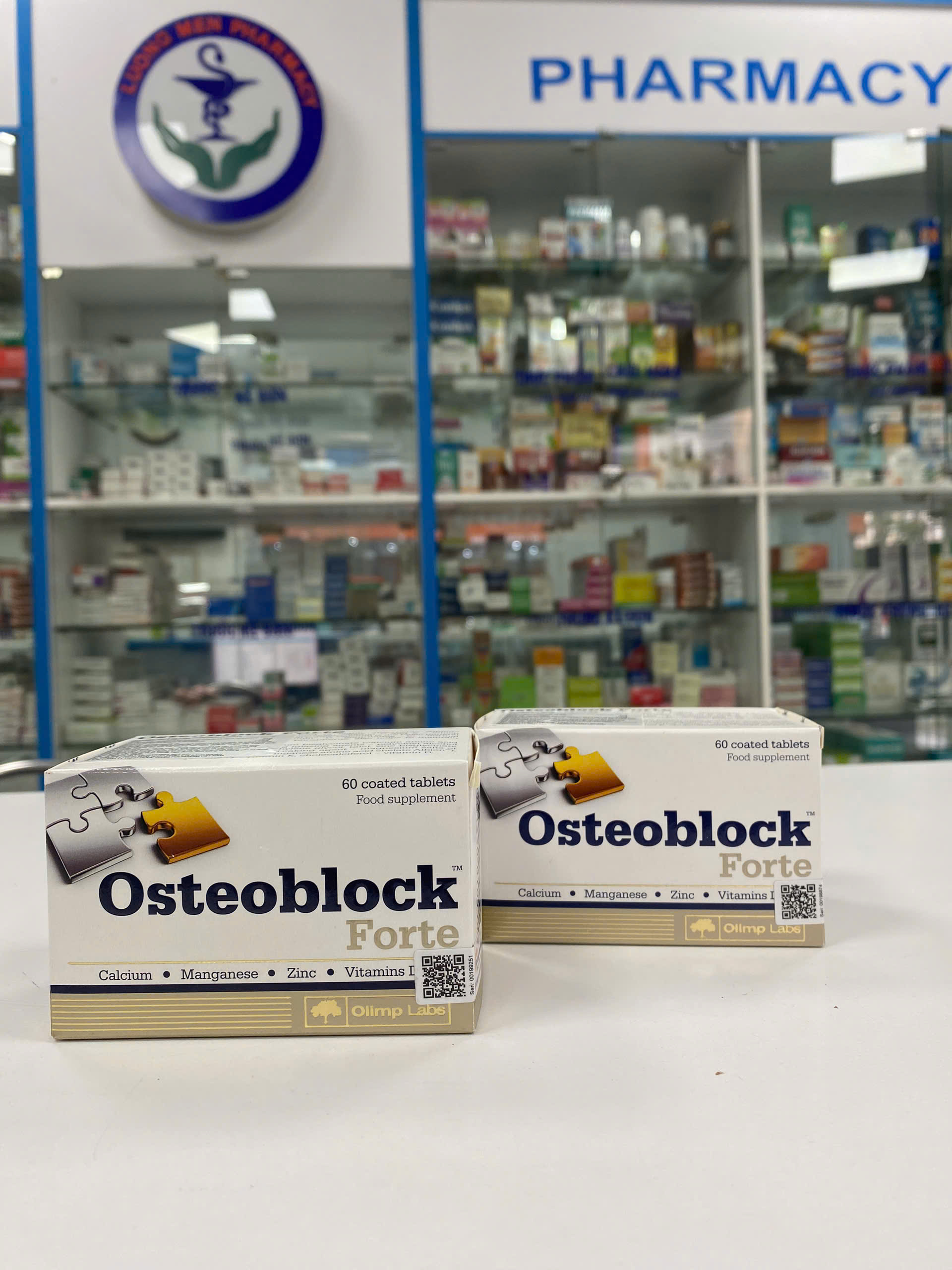 Canxi hữu cơ OSTEOBLOCK Forte - Hộp 6 vỉ* 10 viên