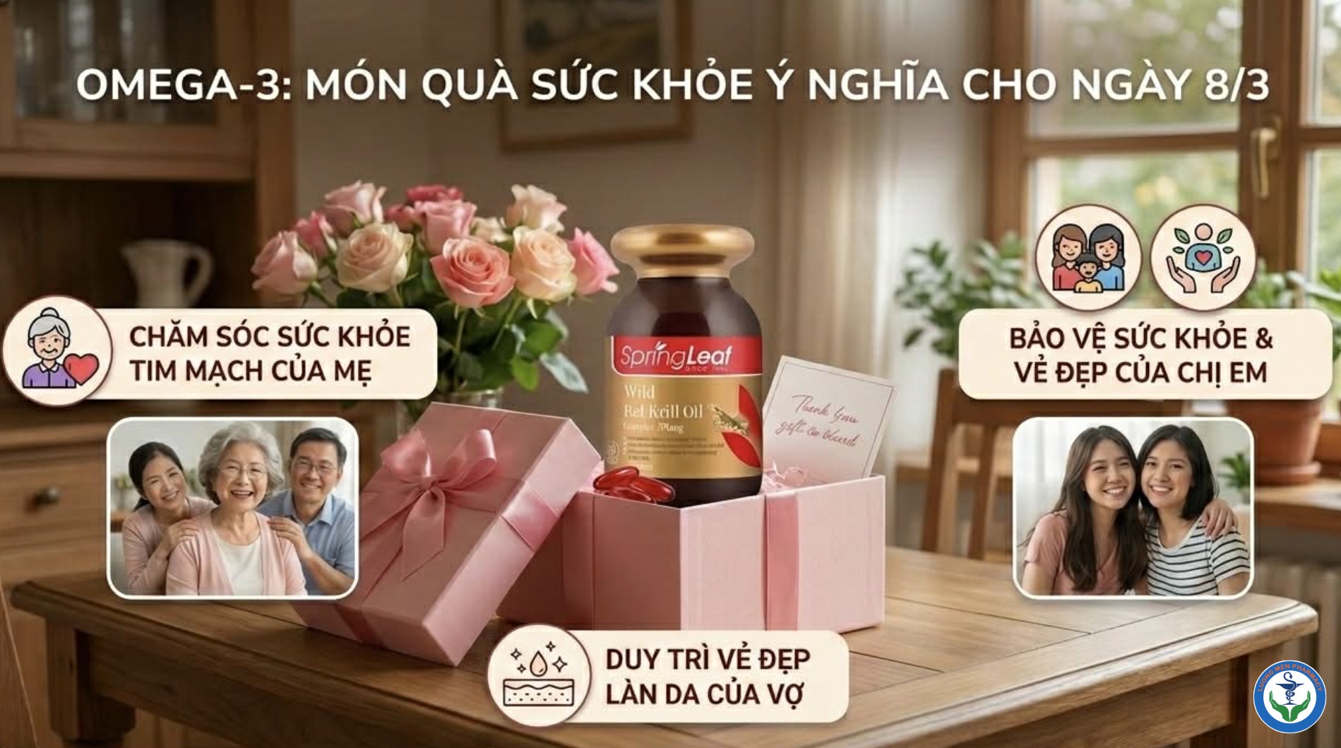 Omega-3 – Bảo Vệ Tim Mạch Và Làn Da Cho Phụ Nữ